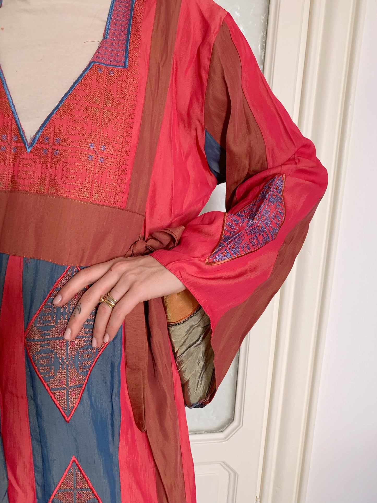 Abito in seta tibetana