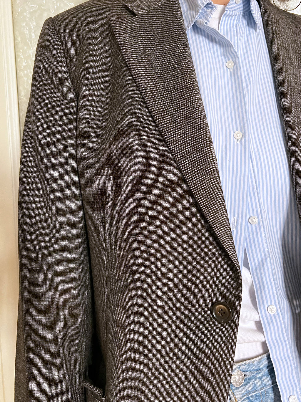 Blazer over grigio