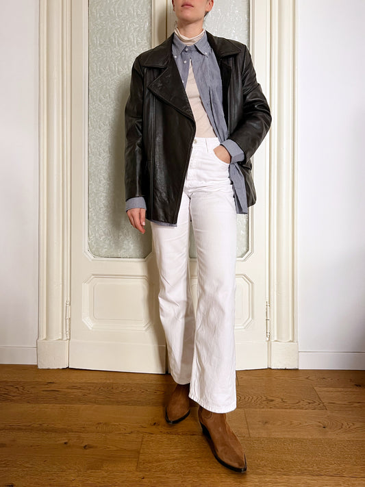 Giacca in pelle vintage
