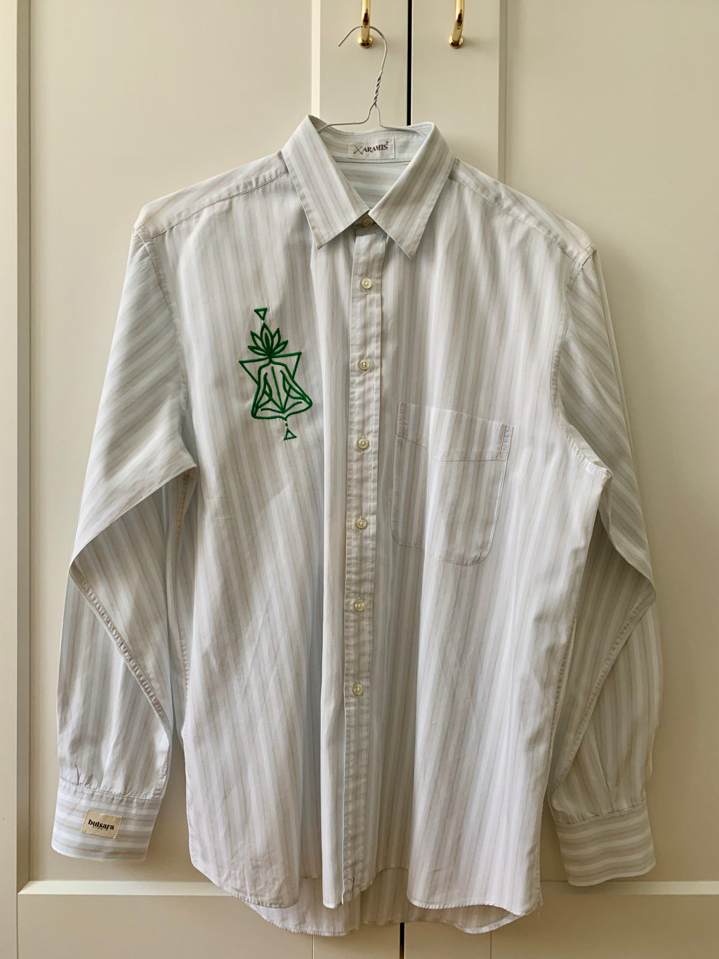 Lotus | Oversize striped cotton Shirt