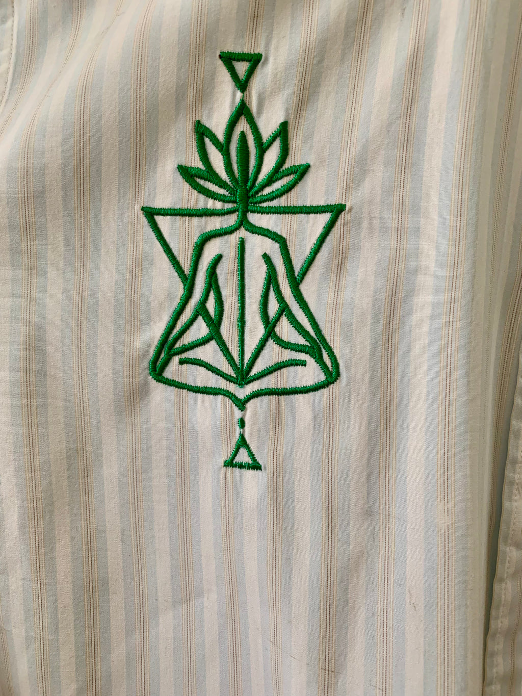 Lotus | Oversize striped cotton Shirt