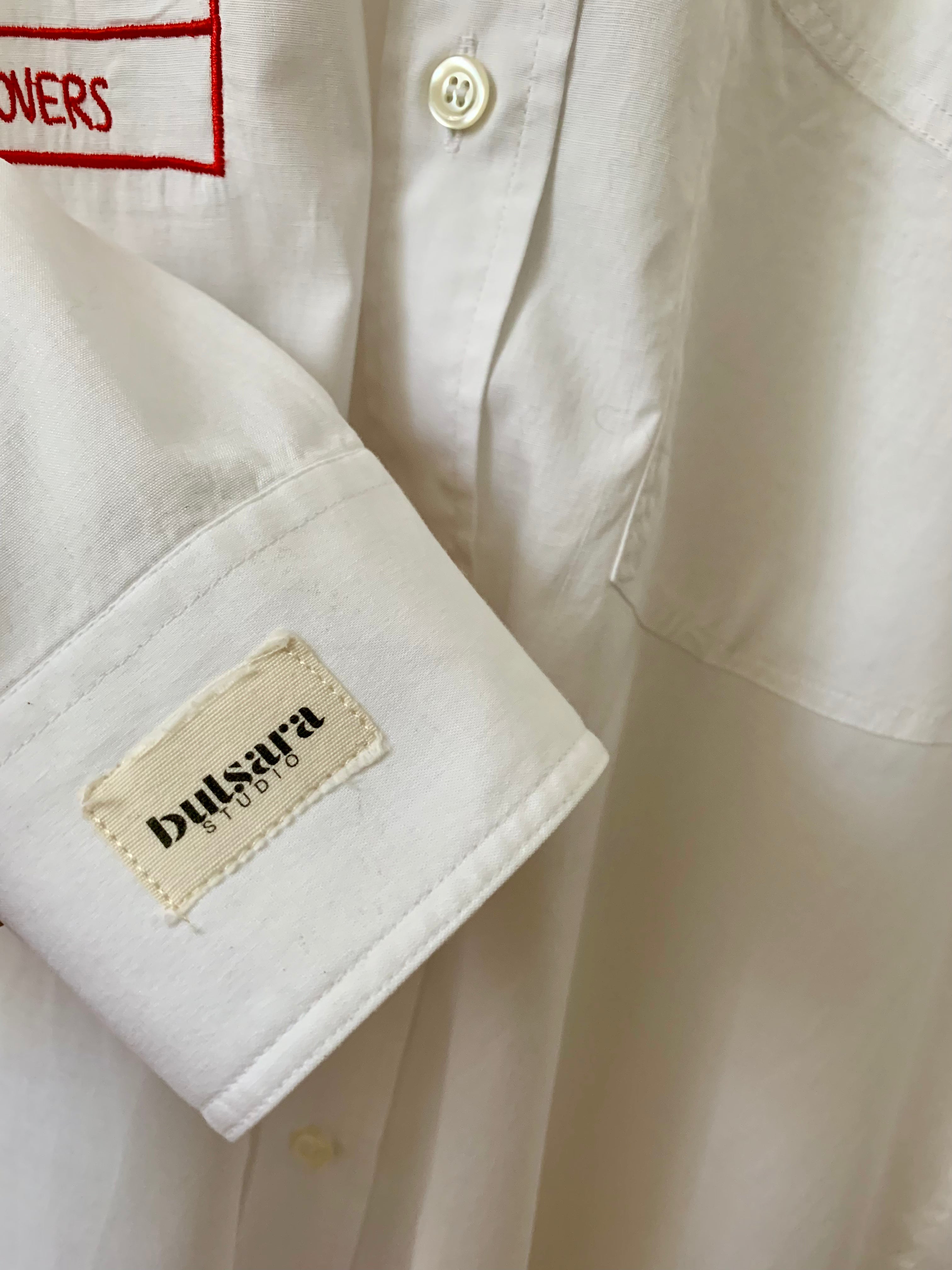 Lover Tarot | Oversize white cotton Shirt