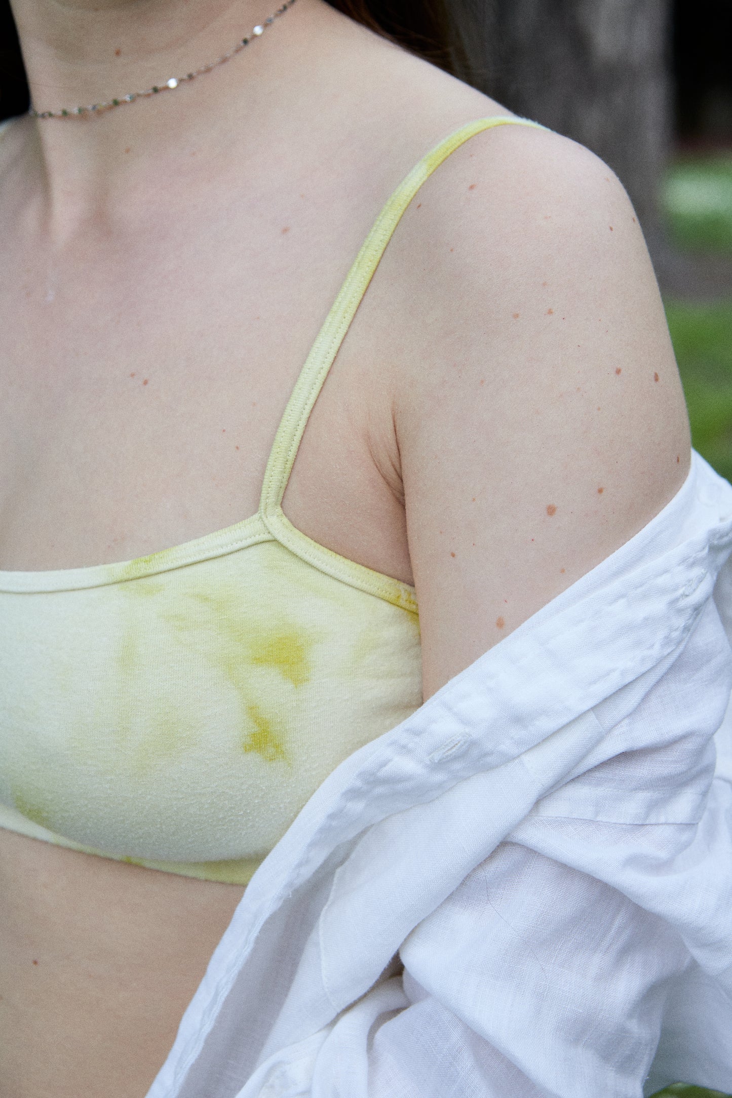 Lemon Tie-dye BRALETTE